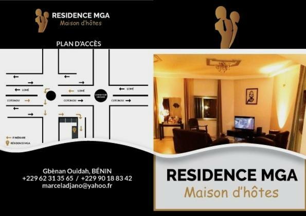 Ouidah Residence Mga Hotel מראה חיצוני תמונה